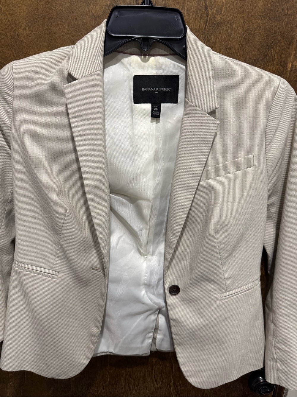 Banana Republic Light Beige Women's Blazer